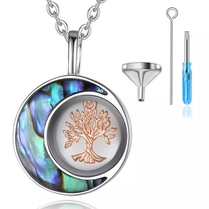 Sterling Silver Magical Stone Tree Cremation Jewelry - Jewel Lay