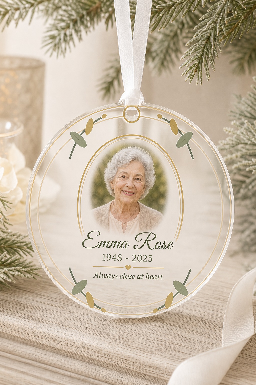 Personalized Memorial Ornament product image